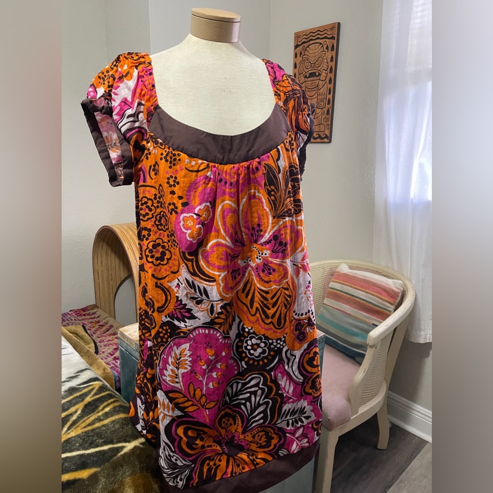 Floral dress plus size